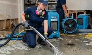 Emergency water damage service widget for Gainesville, FL restoration company